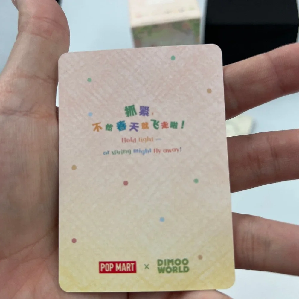 POP MART DIMOO Moments in Bloom Flying Through Spring Figure Confirmed Blind Box